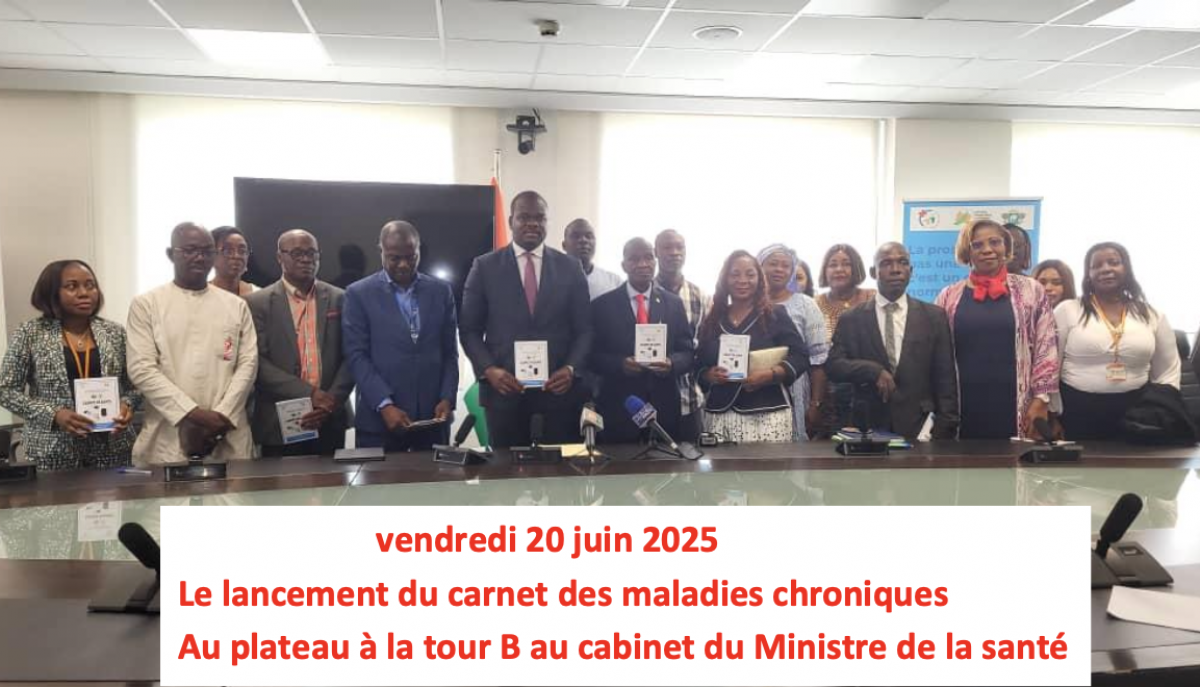 Lancement du carnet des maladies chroniques