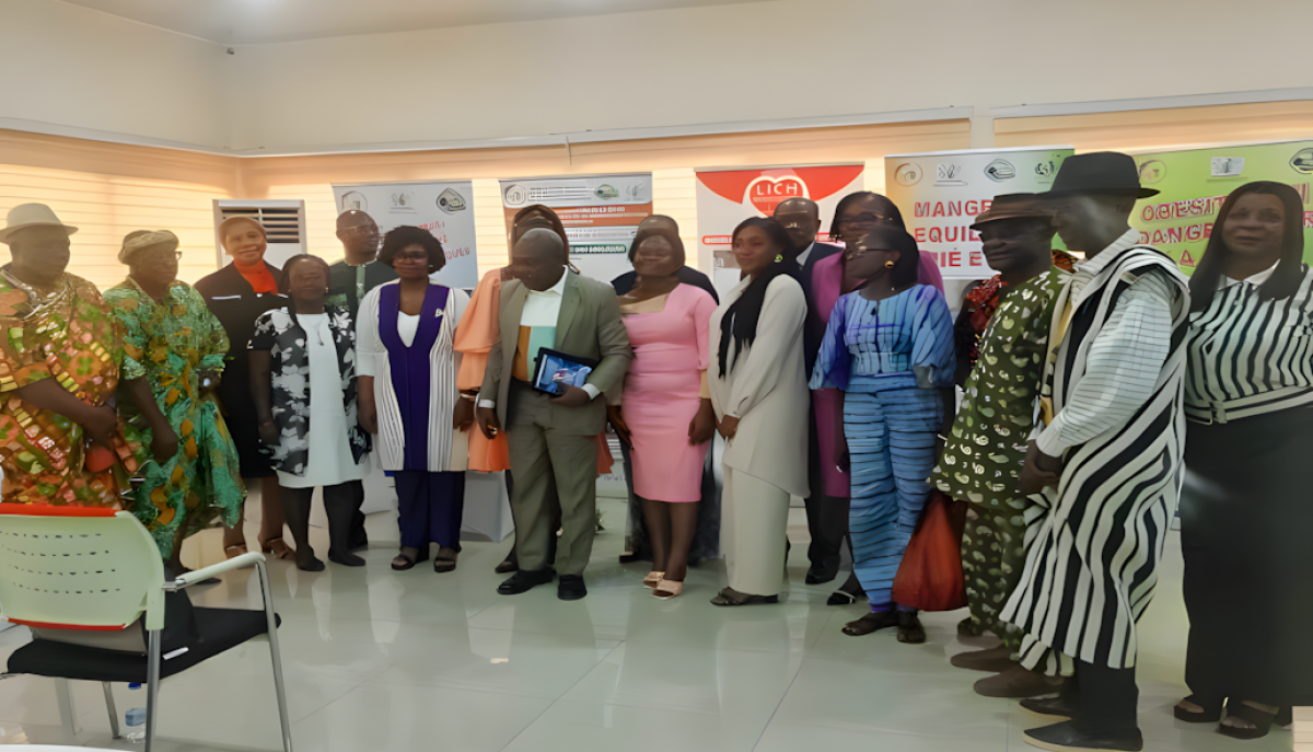 Madame Ago, Présidente, participe au panel de sensibilisation sur les Maladies Non Transmissibles à Treichville